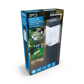 Grundig Solarlys 3st LED